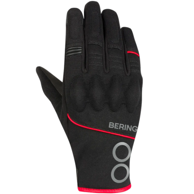 Mănuși moto BERING NASSAU BLACK/RED Mănuși moto BERING NASSAU BLACK/RED