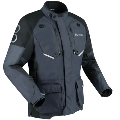 Jachetă textilă BERING CALGARY BLACK/GREY