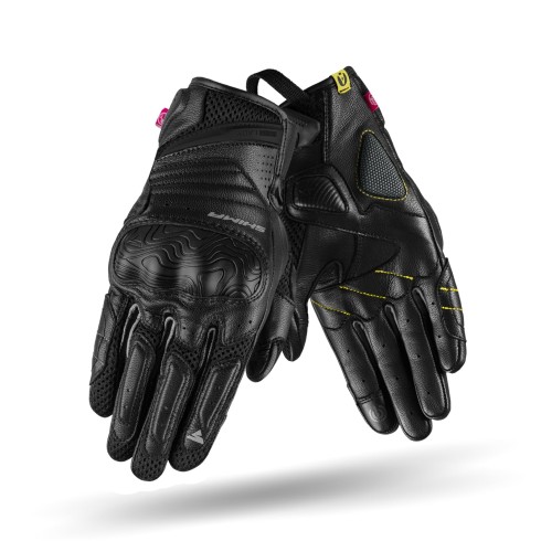 Mănuși moto pentru femei SHIMA RUSH BLACK