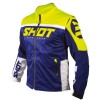 Jachetă Softshell SHOT Lite 2.0 Navy Neon Yellow