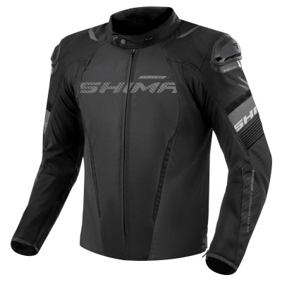 Jachetă moto SHIMA SOLID 2.0 BLACK