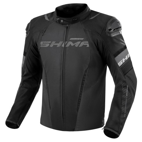 Jachetă moto SHIMA SOLID 2.0 BLACK