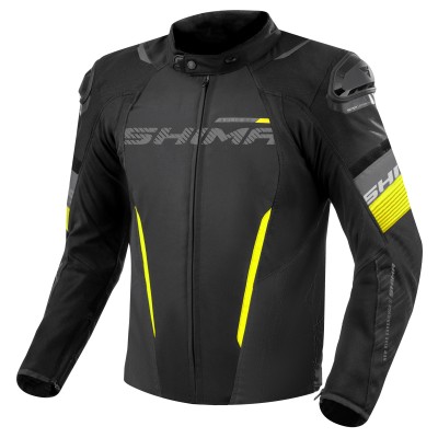 Jachetă moto SHIMA SOLID 2.0 FLUO