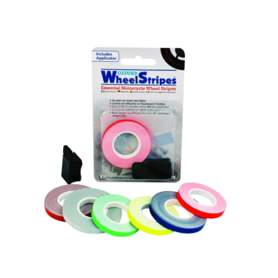 Benzi reflectorizante pentru jante OXFORD, albe, 7 mm x 6 m