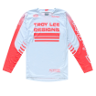 Jersey motocross TROY LEE DESIGNS GP Pro Segment Jersey - Vapor/Infra Red thumb