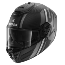 Cască SHARK SPARTAN RS CARBON SHAWN MAT BLACK/GREY