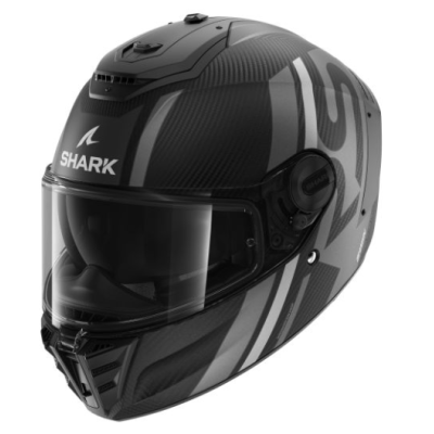 Cască SHARK SPARTAN RS CARBON SHAWN MAT BLACK/GREY Cască SHARK SPARTAN RS CARBON SHAWN MAT BLACK/GREY