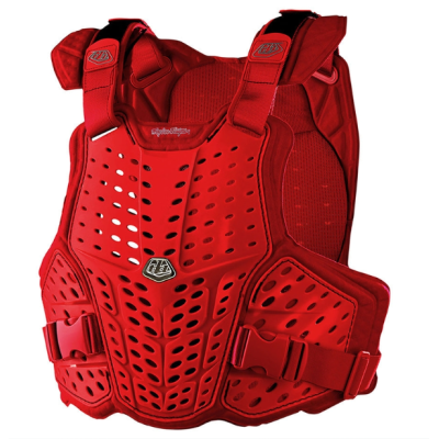 Protecție TROY LEE DESIGNS Rockfight CE pentru piept - ROȘU