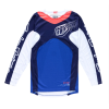 Jersey-uri motocross TROY LEE DESIGNS GP Pro Frames - Navy/White