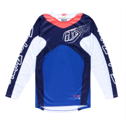 Jersey-uri motocross TROY LEE DESIGNS GP Pro Frames - Navy/White Jersey-uri motocross TROY LEE DESIGNS GP Pro Frames - Navy/White