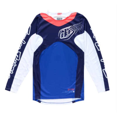 Jersey-uri motocross TROY LEE DESIGNS GP Pro Frames - Navy/White Jersey-uri motocross TROY LEE DESIGNS GP Pro Frames - Navy/White