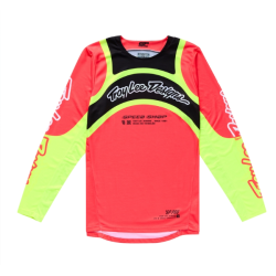 Jersey motocross TROY LEE DESIGNS GP Pro Swerve - Infra Red/Yellow Jersey motocross TROY LEE DESIGNS GP Pro Swerve - Infra Red/Yellow