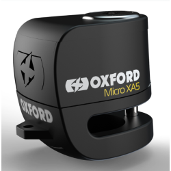 Lacăt disc pentru alarmă OXFORD Micro XA5 - negru