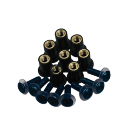 Șuruburi pentru ecran OXFORD - anodizate negre
