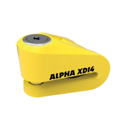 Încuiere pentru disc OXFORD Alpha XD14 - Ø14 mm, galben Încuiere pentru disc OXFORD Alpha XD14 - Ø14 mm, galben
