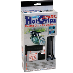 OXFORD Hotgrips Essential Cruiser cu comutator cromat