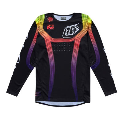 Jersey motocross TROY LEE DESIGNS SE PRO Stripes - Negru/Multi