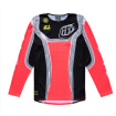 Jersey motocross TROY LEE DESIGNS SE PRO Stripes - Infra Red/Black Jersey motocross TROY LEE DESIGNS SE PRO Stripes - Infra Red/Black thumb