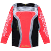 Jersey motocross TROY LEE DESIGNS SE PRO Stripes - Infra Red/Black Jersey motocross TROY LEE DESIGNS SE PRO Stripes - Infra Red/Black thumb