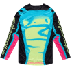 Jersey motocross TROY LEE DESIGNS SSE Ultra Membrane - Negru/Galben thumb