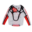 Jersey de motocross pentru copii TROY LEE DESIGNS GP Pro Membrane Youth Jersey - Alb/Infra Roșu thumb