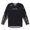 Tricou motocross TROY LEE DESIGNS Scout GP Pro Slab Jersey - Negru