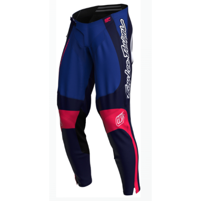 Pantaloni de motocross TROY LEE DESIGNS GP Pro Frames - Navy/White