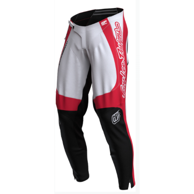 Pantaloni motocross TROY LEE DESIGNS GP Pro Frames - Alb/Roșu Pantaloni motocross TROY LEE DESIGNS GP Pro Frames - Alb/Roșu