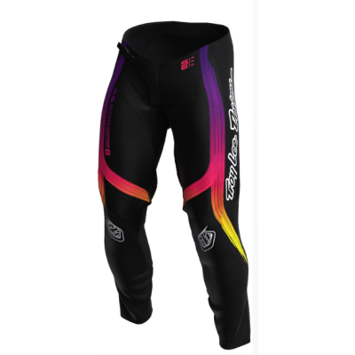Pantaloni de motocross TROY LEE DESIGNS SE Pro Stripes - Negru/Multi