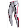 Pantaloni de motocross TROY LEE DESIGNS SE Ultra Membrane - Alb/Infra Roșu