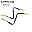 Cablu adaptor pentru semnalizatoare OXFORD - Kawasaki tip 3 Cablu adaptor pentru semnalizatoare OXFORD - Kawasaki tip 3 thumb