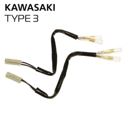 Cablu adaptor pentru semnalizatoare OXFORD - Kawasaki tip 3 Cablu adaptor pentru semnalizatoare OXFORD - Kawasaki tip 3