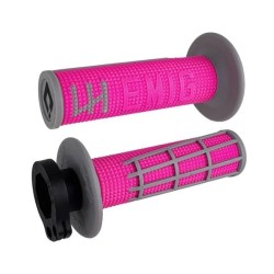 Manete motocross ODI EMIG 2.0 Lock-On PINK/GREY Manete motocross ODI EMIG 2.0 Lock-On PINK/GREY