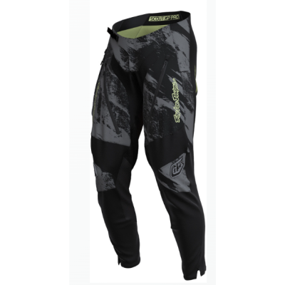 Pantaloni de motocross TROY LEE DESIGNS GP Pro Slab - Negru