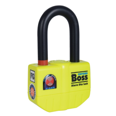 56 Lacăt disc OXFORD Boss Alarm 14 mm, inclus lanț 12 mm x 2,0 m