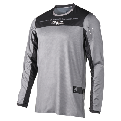 Bluza ciclism O'NEAL  ELEMENT FR JERSEY HYBRID V.26 BLACK/GRAY