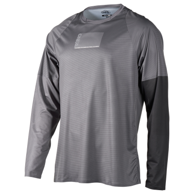 Bluza ciclism O'NEAL ELEMENT FR PLAIN GRAY/BLACK Bluza ciclism O'NEAL ELEMENT FR PLAIN GRAY/BLACK