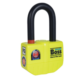 Lacăt disc OXFORD Boss Alarm 14 mm, inclus lanț 12 mm x 1,2 m Lacăt disc OXFORD Boss Alarm 14 mm, inclus lanț 12 mm x 1,2 m