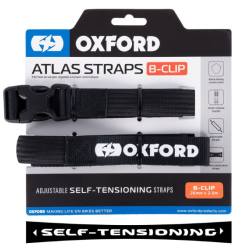 OXFORD Atlas B-Clip 26 mm x 2.0 m Negru