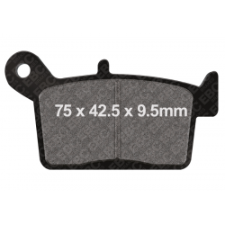 Placute frana EBC SINT R SERIES FA697R