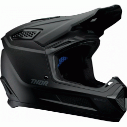Casca motocross THOR FLEET BLACKOUT MATT