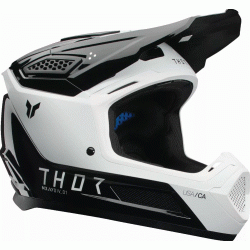 Casca motocross THOR FLEET STORM BLACK/WHITE