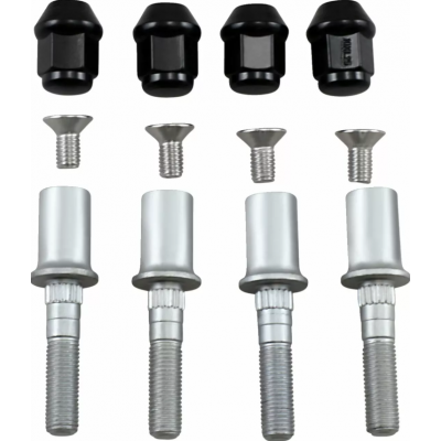 Set de știfturi / șuruburi pentru roți MOOSE RACING WHEEL STUD/NUT KIT MSE