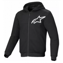 Hanorac moto  ALPINESTARS CHROME V2 BLK/WHT