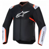 Geacă moto din textil  ALPINESTARS T-SPS AIR V2 BLK/WHT/RED FLUO