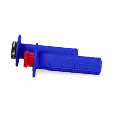 Manșoane moto  RACETECH Lock On Blue