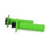 Manșoane moto RACETECH Lock On Neon Green thumb