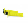 Mansoane moto  RACETECH Lock On Neon Yellow