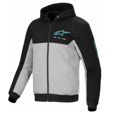 Hanorac moto ALPINESTARS CHROME V2 SPORT BK/GY/TQ