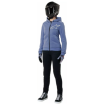 Hanorac moto de damă ALPINESTARS Stella Chrome v2 BLUE VIOLET/WHT thumb
